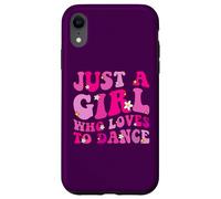 Just A Girl Who Loves Dance Funny Girls Women Dancer Dancer Coque pour iPhone XR