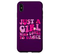 Just A Girl Who Loves Dance Funny Girls Women Dancer Dancer Coque pour iPhone XS Max