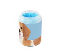 Just A Girl Who Loves Dogs Nettoyeur de pattes de chien réutilisable avec brosse en silicone souple Kit de nettoyage pour pattes d'animaux de compagnie pour chiens de taille moyenne à grande