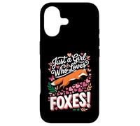 Just a Girl Who Loves Foxes! Sweet Woodland Wildlife Coque pour iPhone 17