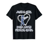 Just A Girl Who Loves French Horn Music Fanfare Saison T-Shirt