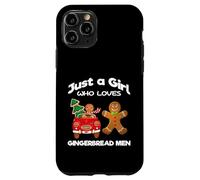 Just a Girl Who Loves Gingerbread Men Illustration Graphic Coque pour iPhone 11 Pro