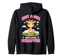 Just A Girl Who Loves Girafes Sweat à Capuche