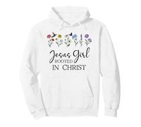 Just a Girl Who Loves Jesus Girls Christian Rooted in Christ Sweat à Capuche