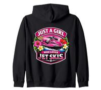 Just A Girl Who Loves Jet Skis Lover Jetski PWC Cute Women Sweat à Capuche