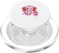 Just A Girl Who Loves K-Pop and Axolotl Music Kids Girls PopSockets PopGrip pour MagSafe