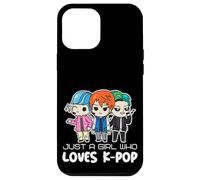 Just A Girl Who Loves K-Pop Fan Merchandise for Girls Coque pour iPhone 12 Pro Max