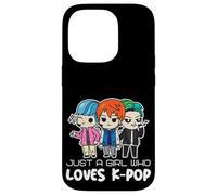 Just A Girl Who Loves K-Pop Fan Merchandise for Girls Coque pour iPhone 14 Pro