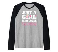 Just A Girl Who Loves K-Pop Manche Raglan