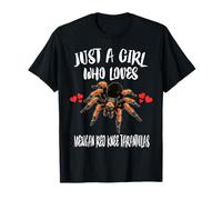 Just A Girl Who Loves Mexican Red Knee Tarentules T-Shirt