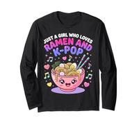 Just A Girl Who Loves Ramen and K-Pop Kawaii Girls Manche Longue