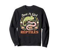 Just A Girl Who Loves Reptiles T-Shirt Sweatshirt