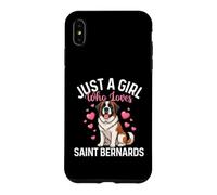 Just A Girl Who Loves Saint Bernard - St Bernard Mom Coque pour iPhone XS Max