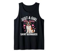 Just A Girl Who Loves Saint Bernard - St Bernard Mom Débardeur
