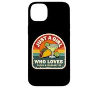 Just A Girl Who Loves Tacos and Margaritas Mexican Women Fun Coque pour iPhone 14 Plus