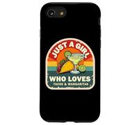 Just A Girl Who Loves Tacos and Margaritas Mexican Women Fun Coque pour iPhone SE (2020) / 7/8