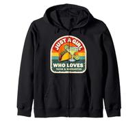 Just A Girl Who Loves Tacos and Margaritas Mexican Women Fun Sweat à Capuche