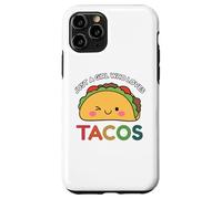 Just A Girl Who Loves Tacos Mexican Food Lover Men Women Coque pour iPhone 11 Pro