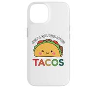 Just A Girl Who Loves Tacos Mexican Food Lover Men Women Coque pour iPhone 14