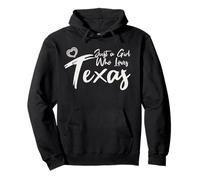 Just a Girl Who Loves Texas. Cute Women's Teen Girls Tween Sweat à Capuche