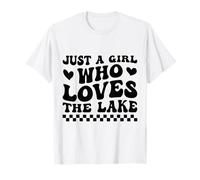 Just a Girl Who Loves The Lake Life Women Funny Girls Trip T-Shirt