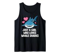 Just a Girl Who Loves Whale Sharks Cute Whale Shark Débardeur