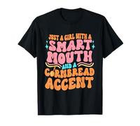 Just A Girl With A S.m.a.r.t Mouth Apparel T-Shirt