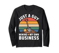 Just A Guy Mining My Own Business Cryptocurrency Joke - Manche Longue