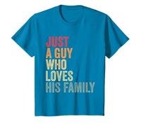 Just a Guy who Loves His Family Love Men Family Love T-Shirt