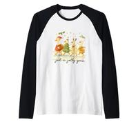 Just a Jolly Goose Christmas Watercolor Parade Manche Raglan