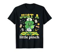 Just A Little Pinch Shamrock Nurse St Patricks Day T-Shirt