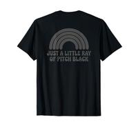 Just A Little Ray of Pitch Black Halloween Goth Gothic Punk T-Shirt