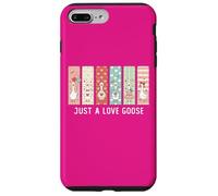 Just A Love Cœur d'oie Mignonne Happy Valentine Days Coque pour iPhone 7 Plus/8 Plus