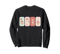 Just A Love Goose Heart, Rose, Silly Goose, Saint-Valentin, Fille Sweatshirt