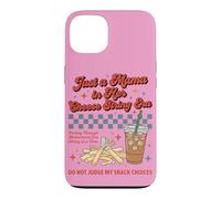 Just A Mama in Her String Cheese Era, Maman rétro pour Tout-Petit Coque pour iPhone 13