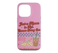 Just A Mama in Her String Cheese Era, Maman rétro pour Tout-Petit Coque pour iPhone 13 Pro