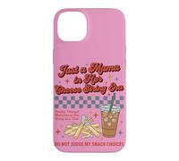 Just A Mama in Her String Cheese Era, Maman rétro pour Tout-Petit Coque pour iPhone 14 Plus