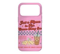 Just A Mama in Her String Cheese Era, Maman rétro pour Tout-Petit Coque pour iPhone 17 Pro Max