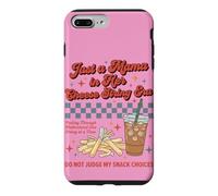Just A Mama in Her String Cheese Era, Maman rétro pour Tout-Petit Coque pour iPhone 7 Plus/8 Plus