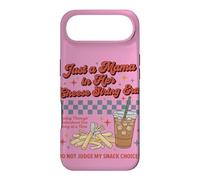 Just A Mama in Her String Cheese Era, Maman rétro pour Tout-Petit Coque pour iPhone Air