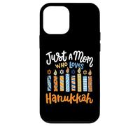 Just A Mom Who Loves Hanukkah Festival juif de Hanoucca Coque pour iPhone 12 Mini