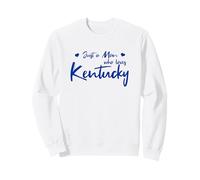 Just a Mom Who Loves Kentucky Cute Kentucky Mom Sweatshirt