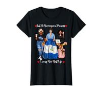 Just A Nicaraguan Princess Living Her Best Life Noir Femme T-Shirt