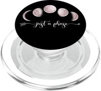Just A Phase - Fleurs Sauvages bohème - Phases de Lune - Cadeau Lunaire PopSockets PopGrip pour MagSafe