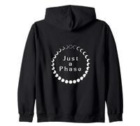 Just A Phase Lunar Phases Design - Cycle Lunaire esthétique Sweat à Capuche