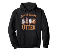 Just A Spooky Otter Halloween Costume Funny Cute Sea Otter Sweat à Capuche