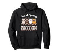 Just A Spooky Raccoon Halloween Costume Funny Trash Panda Sweat à Capuche