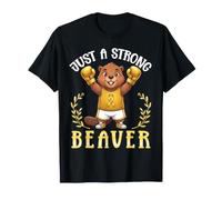 Just A Strong Beaver Child Cancer Awareness Warrior T-Shirt
