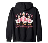 Just A Strong Goose Family Fighter Survivor Supporter Sweat à Capuche