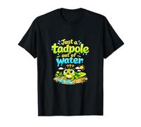 Just a Tadpole Out of Water Cute Wildlife Jeu de Mots T-Shirt
